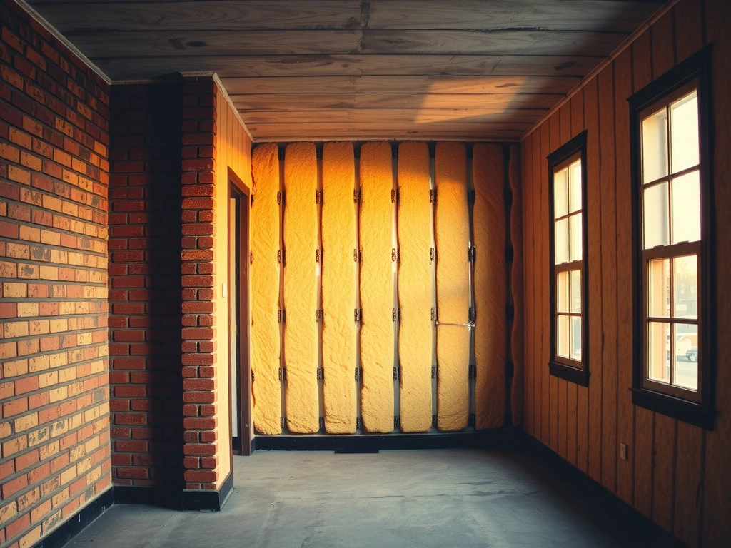 Vrstvy stavby: zdivo, izolace, okna